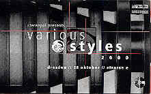 flyer VARIOUS STYLES